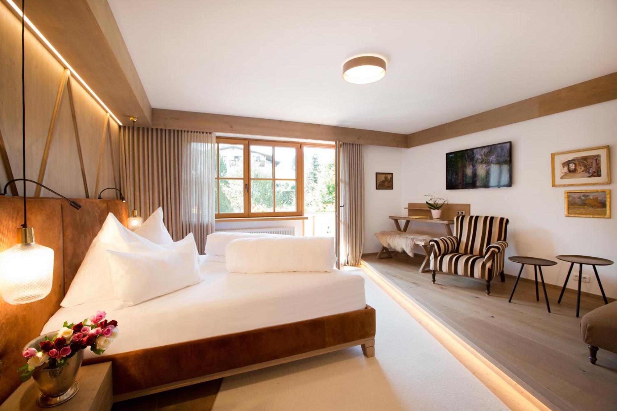 Minglers Sportalm - Das Gourmet- Und Geniesserhotel Kirchberg in Tirol Esterno foto